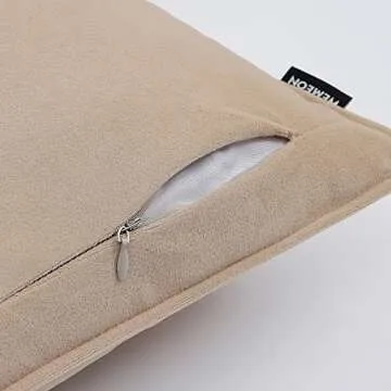 WEMEON Velvet Decorative Throw Pillow Covers 18x18 Set