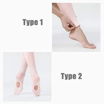 Stelle Women's Ultra Soft Convertible Ballet Tights