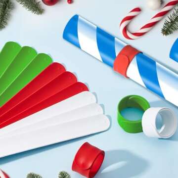 15Pcs Silicone Flip Wraps for Gift Wrapping Organization