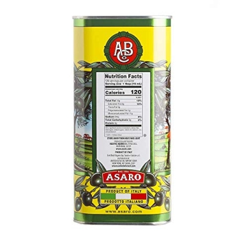 Partanna Organic Unfiltered Extra Virgin Olive Oil 64 Fl Oz