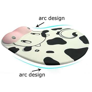 Onwon Cartoon Wrist Protected Personalized Computer Decoration,Ergonomic Design Memory Foam, Gel Mou...
