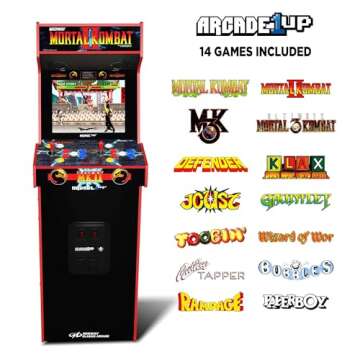 Arcade1Up Mortal Kombat II Deluxe Arcade Machine