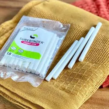 Surebonder Fabric Hot Glue Stick – 18 Pack Perfect for Crafting