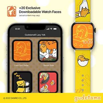 Hello Kitty Smartwatch Band - Officially Licensed, Compatible with Apple Watch (not Included)