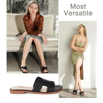 Ankis Women's Fashion Slide Sandals - Comfortable & Stylish