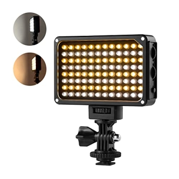 GVM Bicolor Camera Light with Magnetic Soft Diffuser