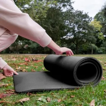Thick Non-Slip Yoga Mat with Carrying Strap for Comfort