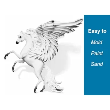 BOHS White Modeling Foam Clay Lite for Creative Projects