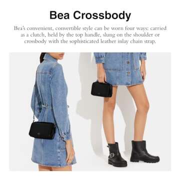 Coach Bea Crossbody, Black