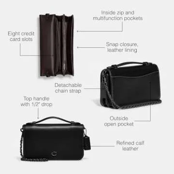 Coach Bea Crossbody, Black