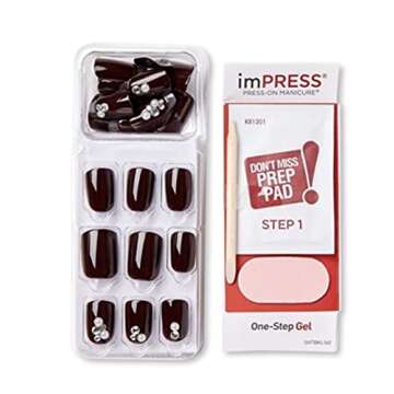 Impress Kiss ImPress Press-On Manicure Nails BIP501F Attention