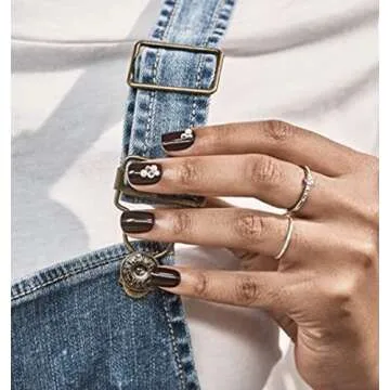 Impress Kiss ImPress Press-On Manicure Nails BIP501F Attention