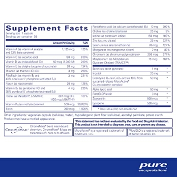 Pure Encapsulations O.N.E. Multivitamin for Vitality