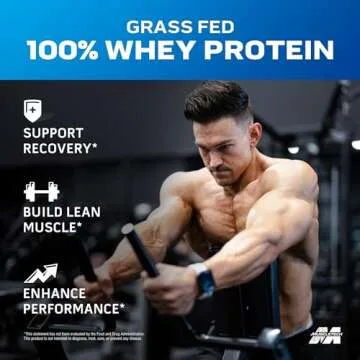 Muscletech Grass-Fed Whey Protein Powder (Triple Chocolate, 1.8LB) - Whey Protein Smoothie & Milk Sh...