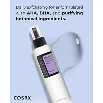 COSRX AHA/BHA Treatment Toner - Exfoliate for Healthier Skin