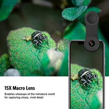 Criacr 3-in-1 Smartphone Lens Kit for Enhanced Photography