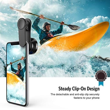 Criacr 3-in-1 Smartphone Lens Kit for Enhanced Photography