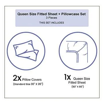 Ambesonne Geometric Fitted Sheet & Pillow Sham Set, Diagonal Checkered Pattern with Squares on Orange Background Modern Geometrical, Decorative Printed 3 Piece Bedding Decor Set, Queen, Orange