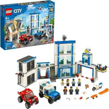 LEGO City Police Station 60246 for Kids 743 Pieces