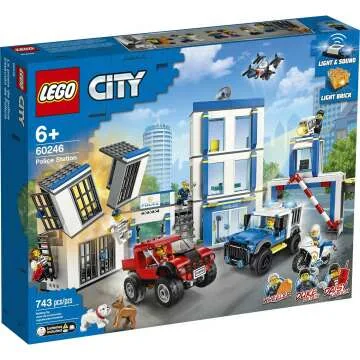 LEGO City Police Station 60246 for Kids 743 Pieces