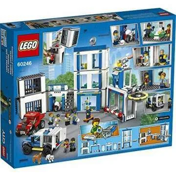 LEGO City Police Station 60246 for Kids 743 Pieces