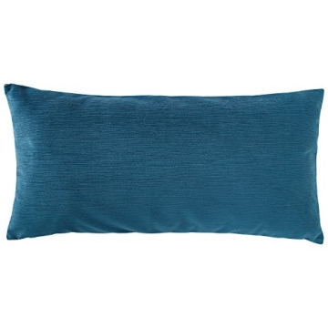 Stylish Azure Velvet Decorative Pillow for Modern Home
