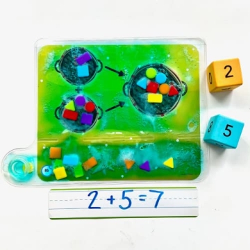 hand2mind Colors & Shapes Sensory Pad for Kids