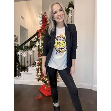 Women Country Music Bleached Shirts Casual Rock Band Tee Tops Concert Outfit T-Shirt Sleeve Summer Vacation Tops(X-Large,Beige)