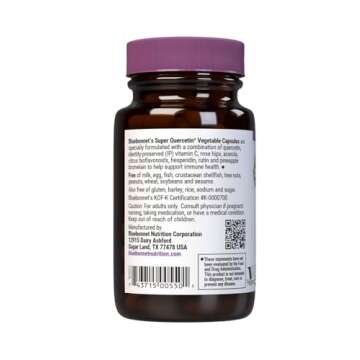 Bluebonnet Super Quercetin Capsules for Immune Support