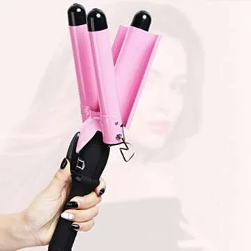 3 Barrel Curling Iron for Perfect Waves and Styles