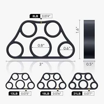 4 Pack Hand Strengthener for All Fitness Levels