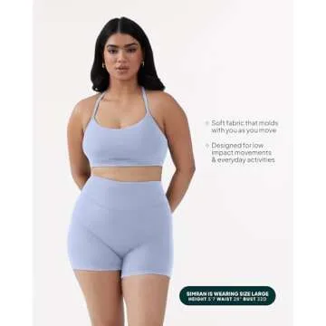 PAVOI Yoga Racerback Bra - Soft & Supportive Fitness Wear