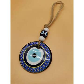 Blue Evil Eye Hanging Decoration Turkish Lucky Wall Car Amulet Pendant Home Protection Decor Ornament