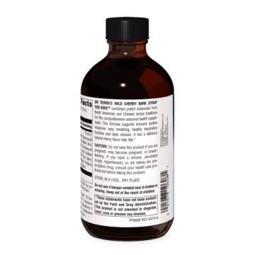 Wild Cherry Bark Syrup for Kids - Natural Cough Relief
