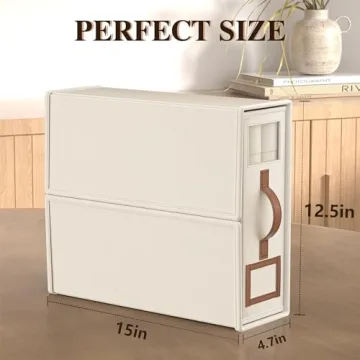 BigPonPon Linen Closet Organizers for King and Queen Sizes