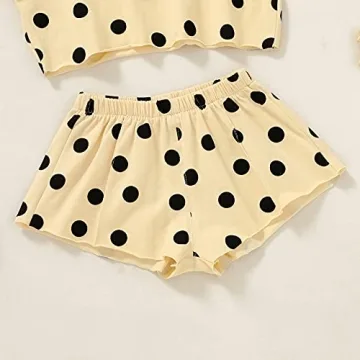 Charming Leopard Print Toddler Summer Outfit Set for Girls