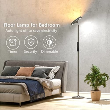 Keepsmile Smart RGB LED Floor Lamp with Remote