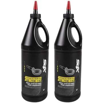 Can-Am New OEM, 75W-140 Synthetic Transmission Gear Oil 2 Quarts, 9779160