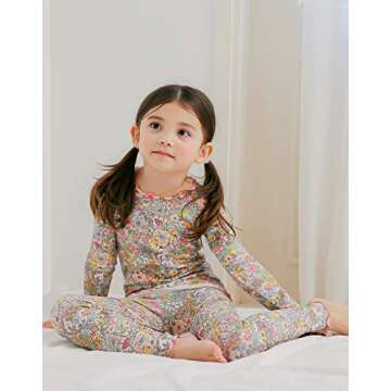 Vaenait Kids Toddler Pajamas Sleepwear 4pcs Set - Stylish and Safe!