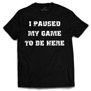 Shop Market Trendz I Paused My Game Tshirt for Men