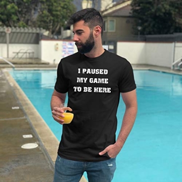 Shop Market Trendz I Paused My Game Tshirt for Men