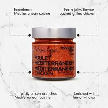 MEDITERRANEAN CHICKEN SEASONING A Spice Affair (120 g)