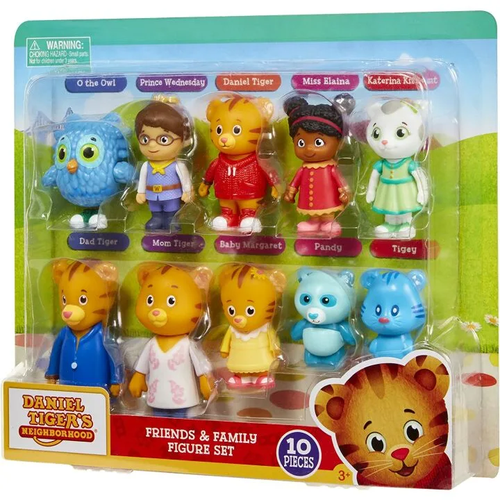 Daniel Tiger Neighborhood Figure Set with Exclusive Pandy