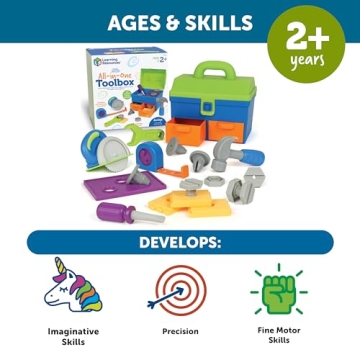 Learning Resources Toddler Toolbox Set for Ages 2-5