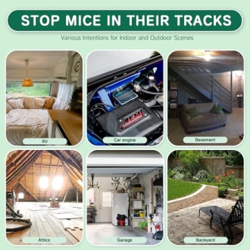 Natural Rodent Mouse Repellent Mothballs for Safe Pest Control