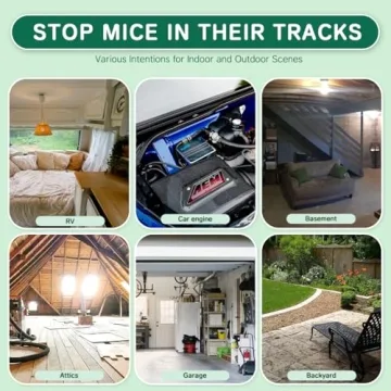 Natural Rodent Mouse Repellent Mothballs for Safe Pest Control