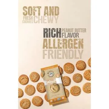 Mighty Monkey Gluten-Free Salted Peanut Butter Cookies
