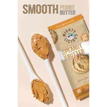 Mighty Monkey Salted Peanut Butter Cookies, 7.4 OZ