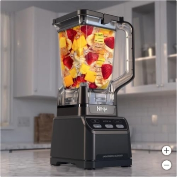Ninja CO750B Professional Smoothie Blender – 72oz Pitcher, Total Crushing Blades, Auto-iQ Programs