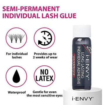 KISS iENVY Lash Glue Waterproof Strong Hold for Sensitive Eyes